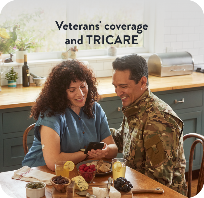 Veteran's coverage and Tricare