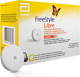 Caixa sensor FreeStyle Libre