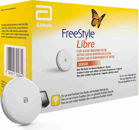 Caixa do Sensor FreeStyle Libre