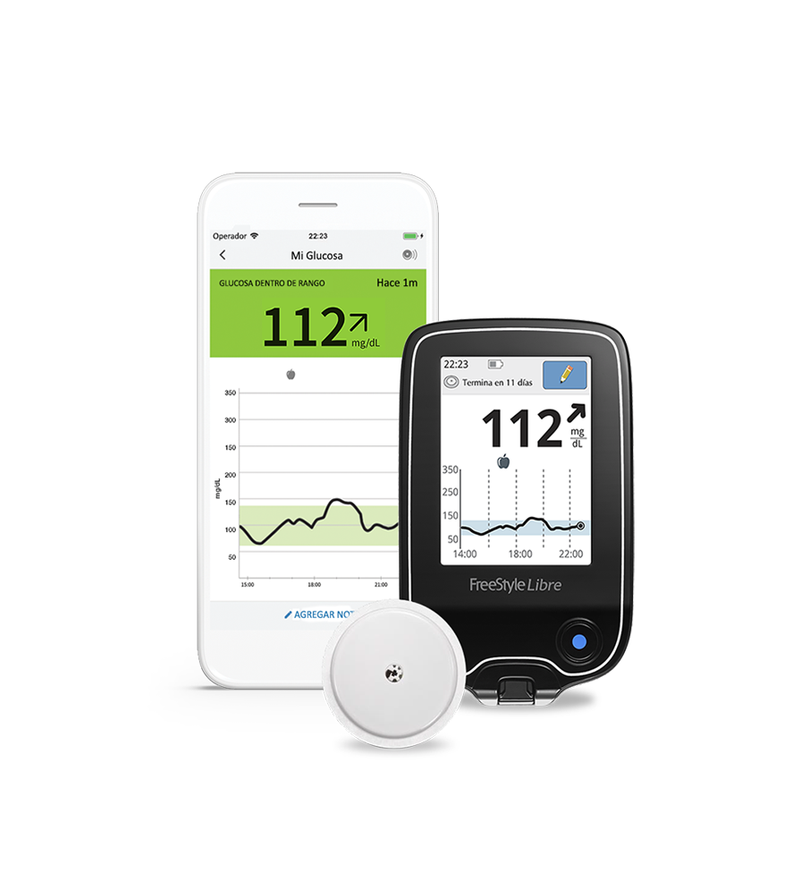 Medidor de glucosa flash, el dispositivo que permite a los diabéticos  controlarse sin pincharse los dedos