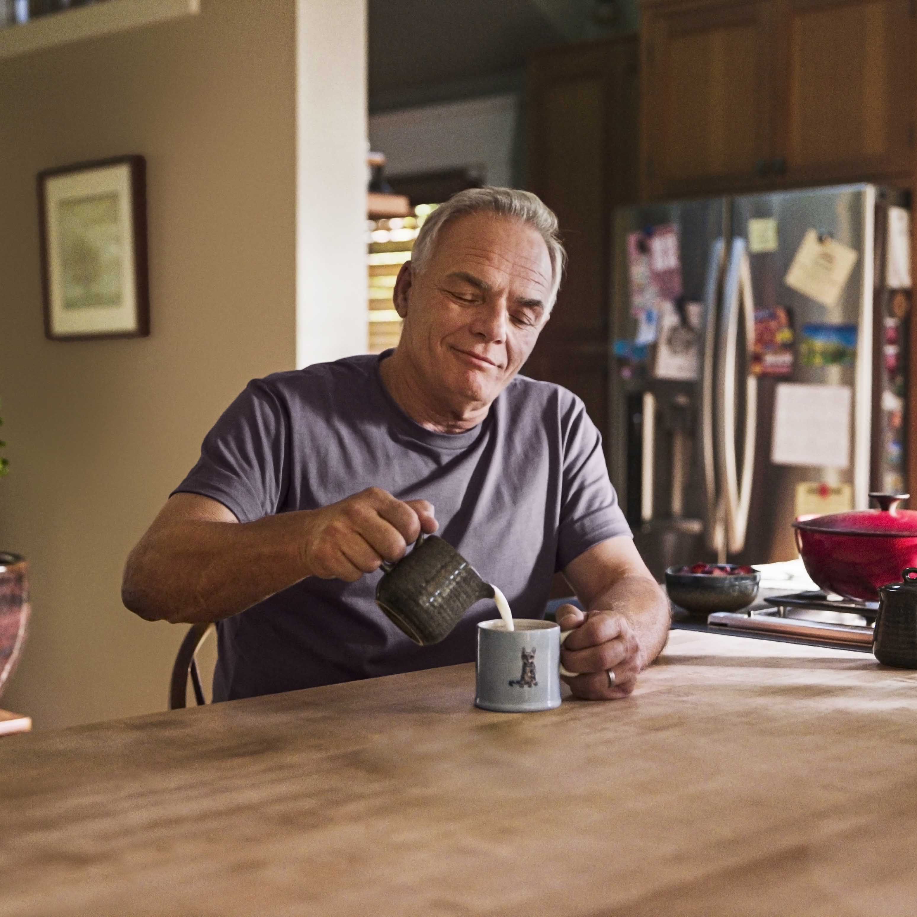 Man with coffee