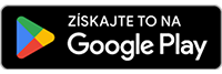 Tlačidlo odkazujúce na stiahnutie aplikácie FreeStyle LibreLink v Google Play s textom Získajte to na Google Play.